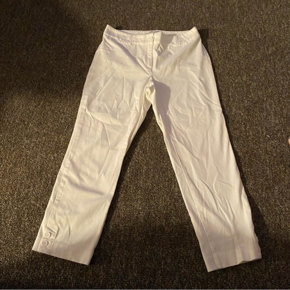 Talbots Pants Women’s Size 4‎ Curvy White